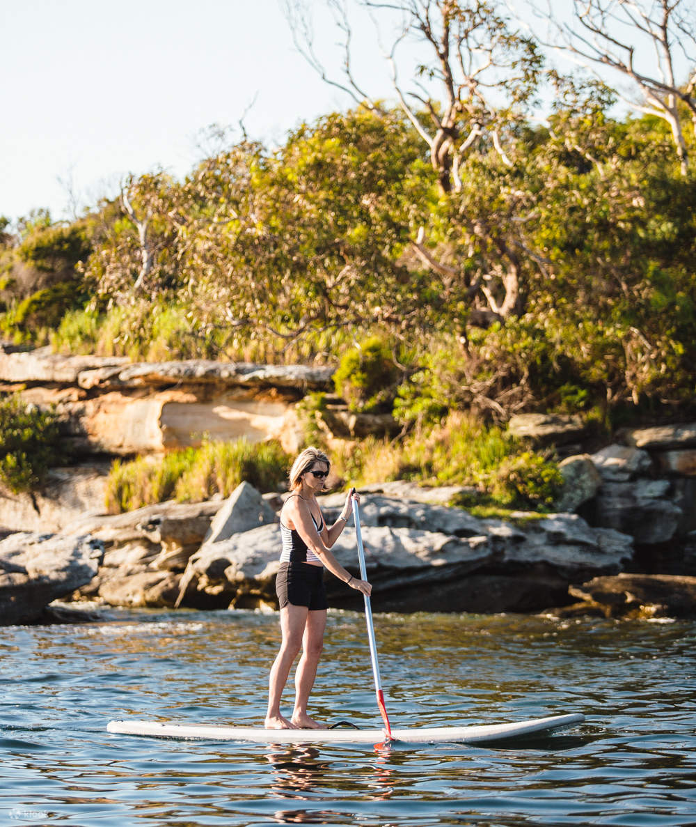 Manly Stand Up Paddle Board Lesson (SUP) by Manly Kayak Centre in
