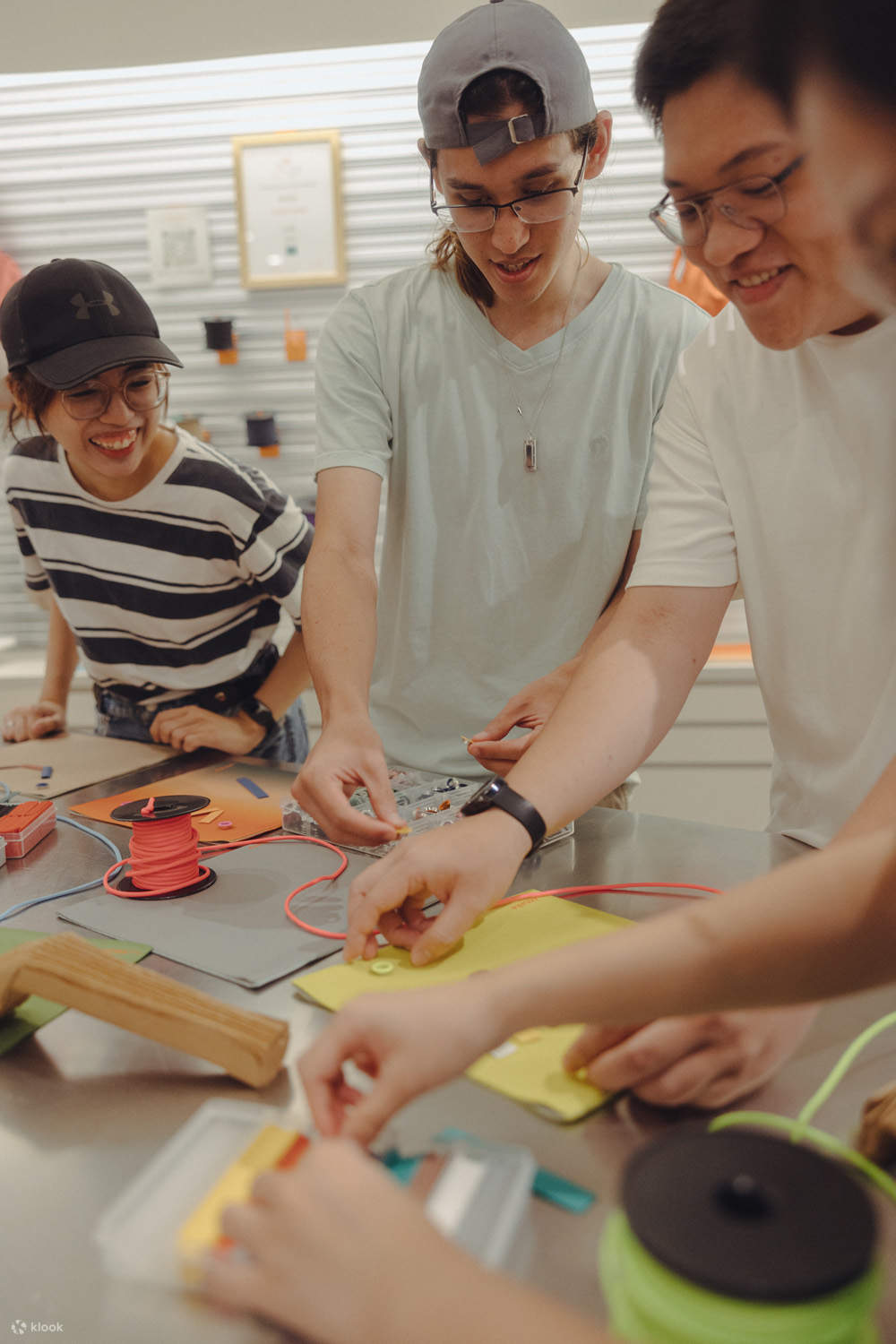 proceso de confección de bolso plisado