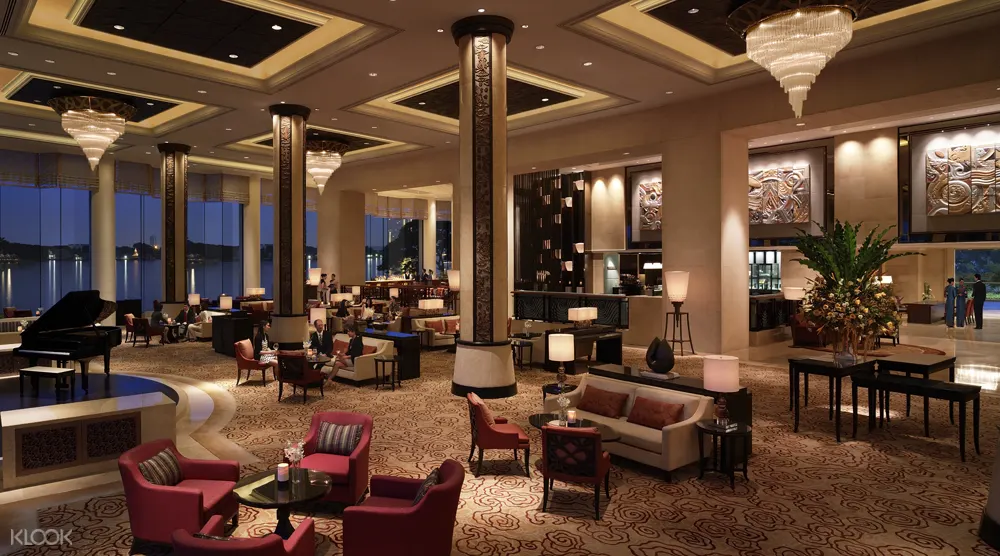 曼谷香格里拉飯店大廳酒吧