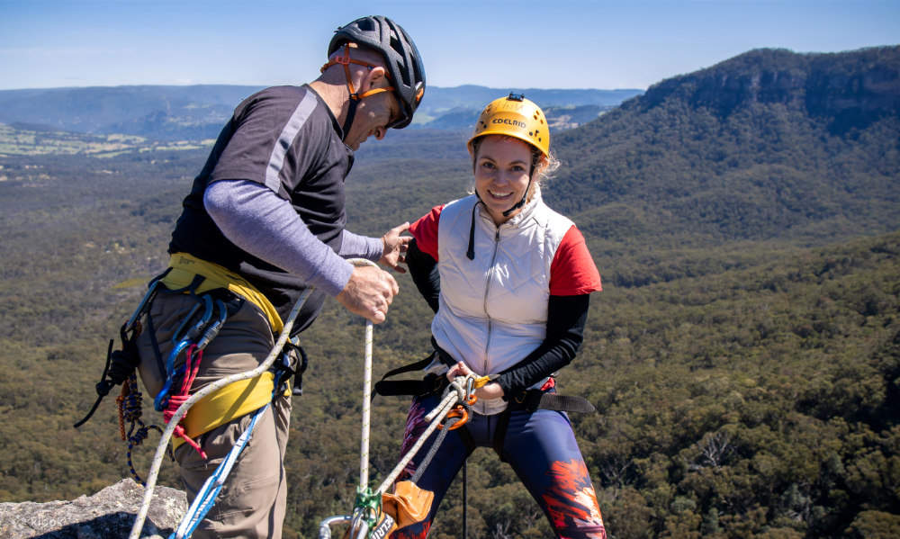 Prenota questa esperienza e fai rappel nelle famose Blue Mountains australiane!