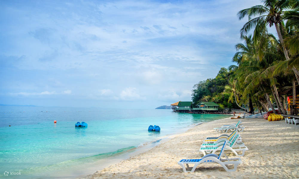 plage de sable blanc