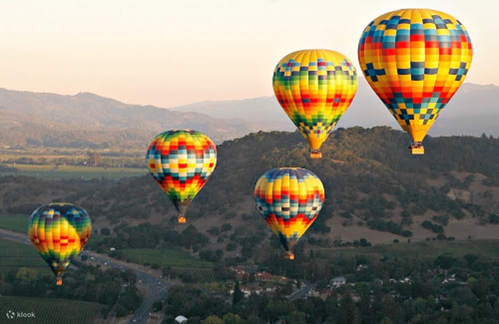 Napa Valley Hot Air Balloon Adventure Klook India