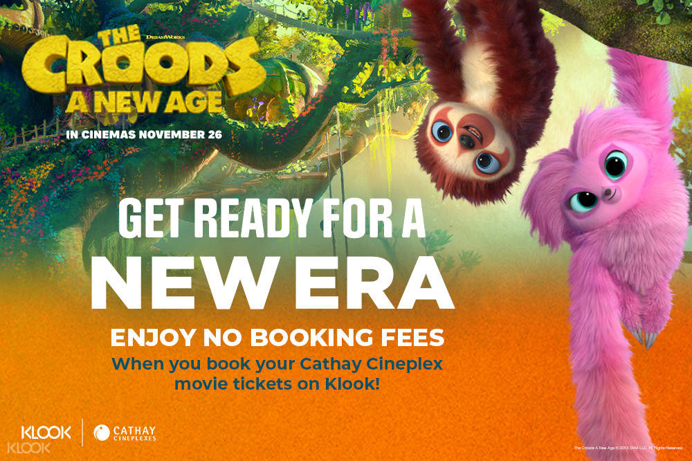 Online Booking Fee Waived The Croods: A New Age Movie ...
