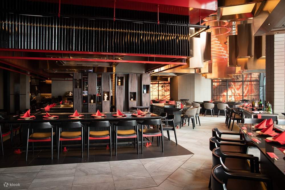 benihana at riverside plaza bangkok, benihana, riverside plaza bangkok, klook dining, bangkok restarant, hotel dining bangkok,hotel restaurant, japanese food