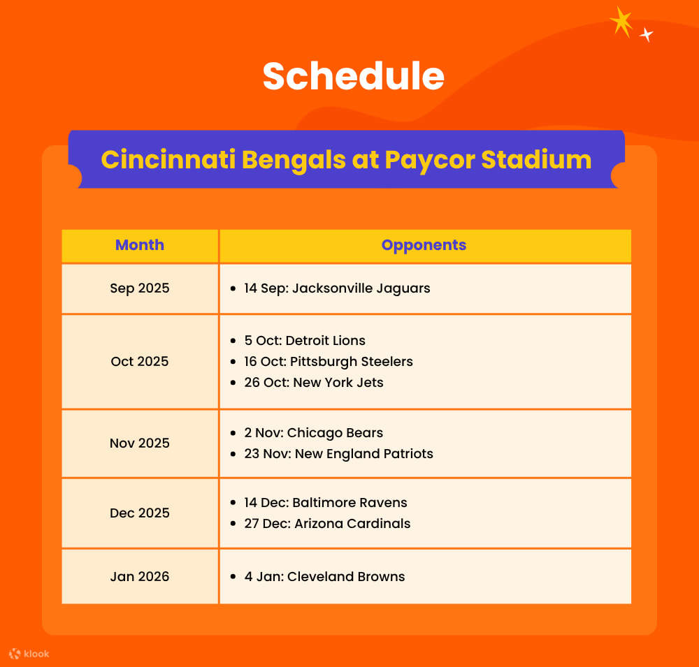 2025년 시즌, 신시내티 벵골스의 짜릿한 미식축구 경기를 관람하며 압도적인 승리의 순간을 함께하세요!