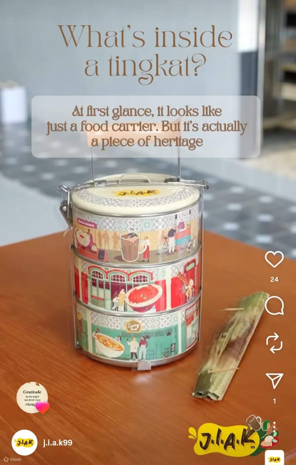 Ticket J.I.A.K 99 Classic Hawker Experience en Singapur