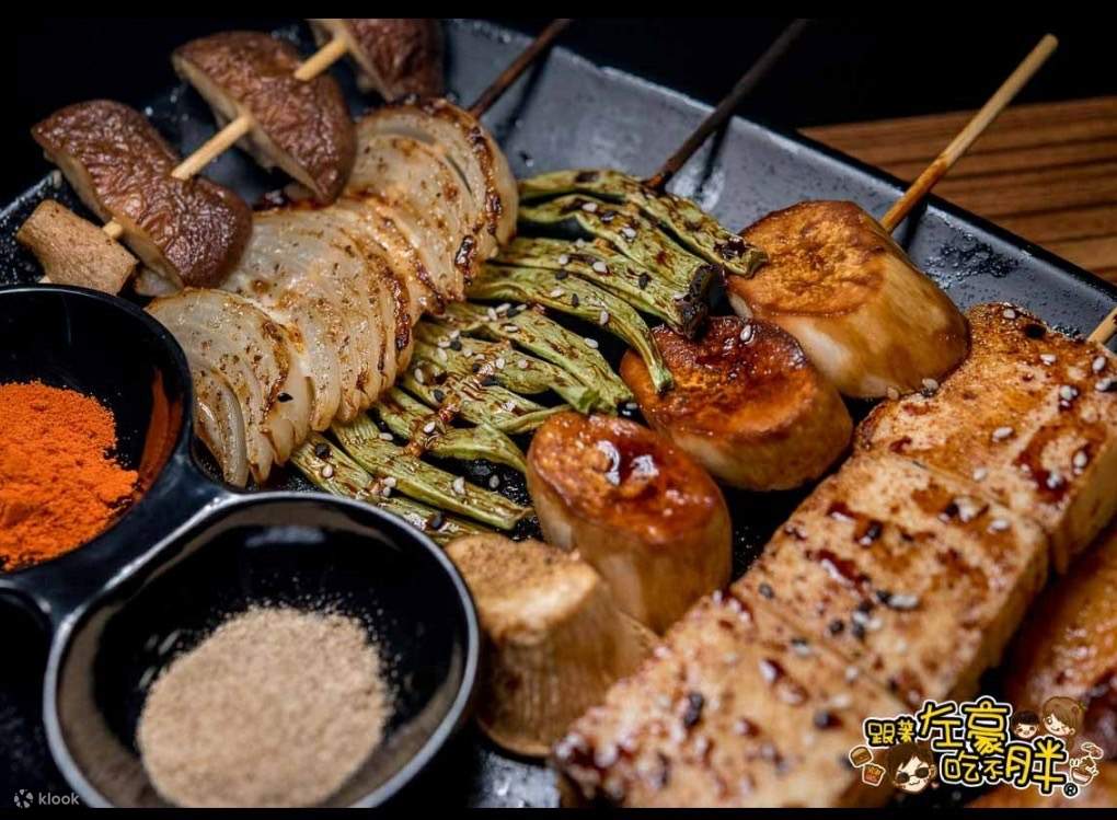 下豊峰BBQハウス、串焼き