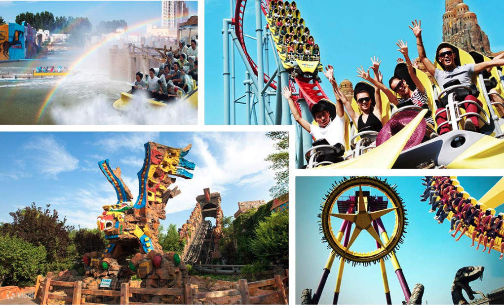 Công viên Happy Valley Bắc Kinh, Các trò chơi tại Công viên Happy Valley Bắc Kinh