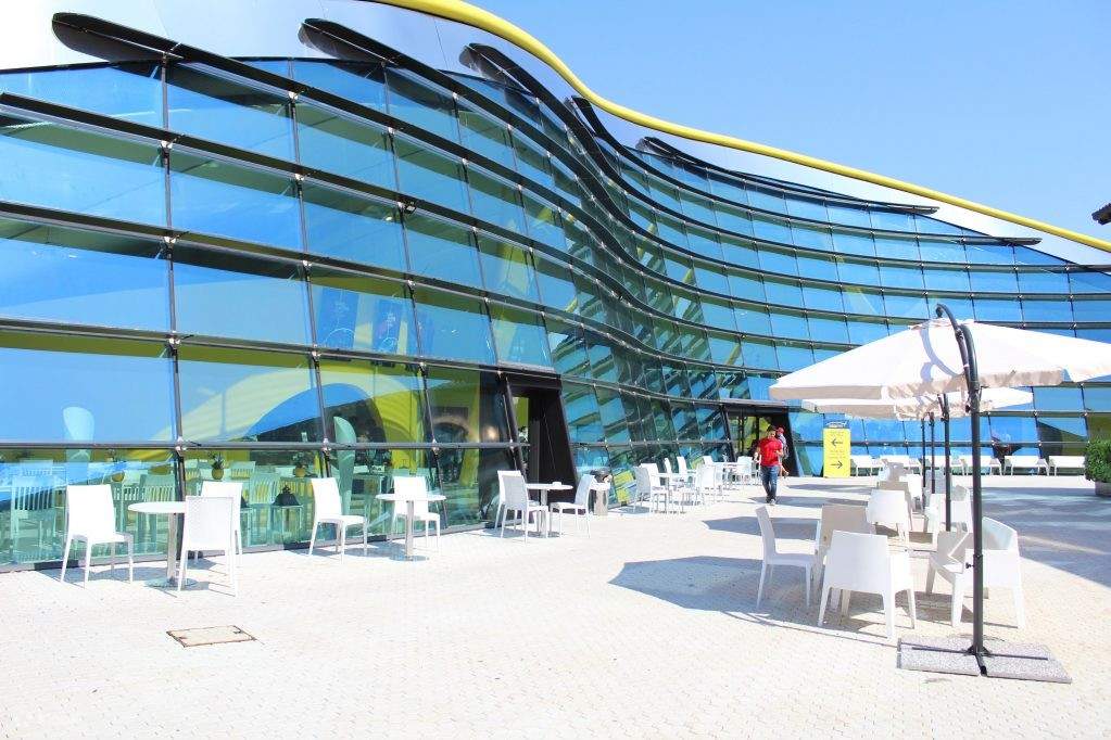 Enzo Ferrari Museum daytime view