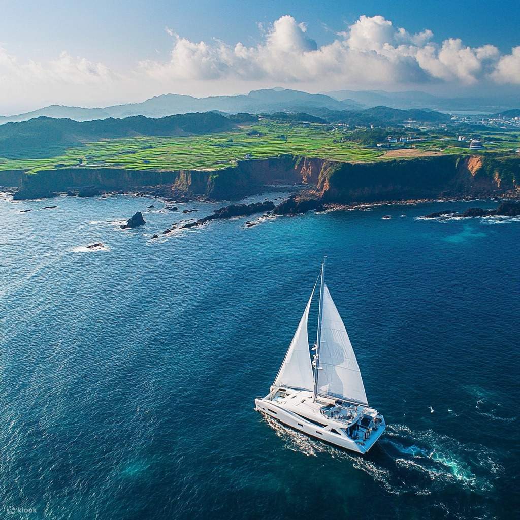 Jeju GrandeBleu Esperienza Yacht al Tramonto