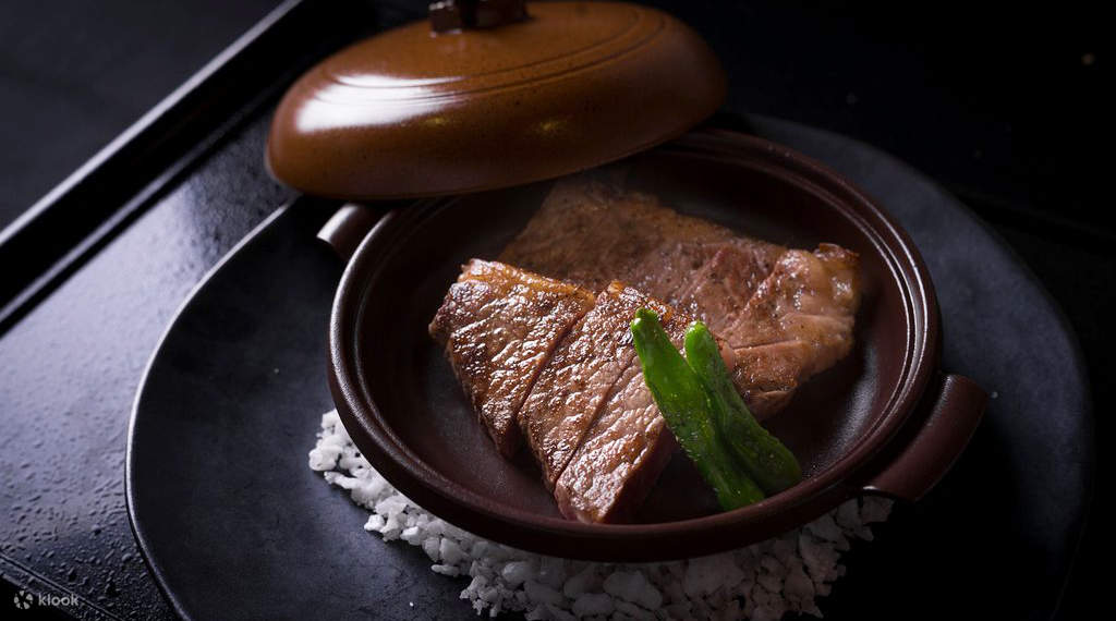 grilled-stone-us-wagyu at Tsu Japanese Restaurant at JW Marriott Hotel Bangkok