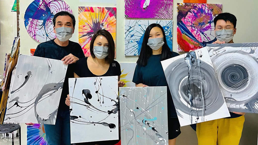 Nghệ thuật quay tại Spin Paint House