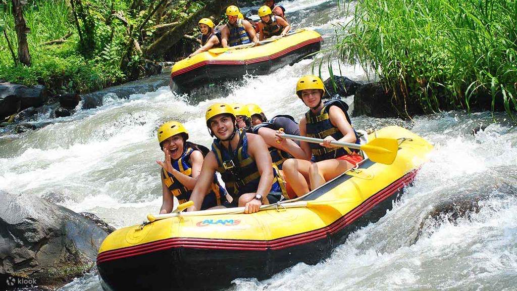 expérience de rafting