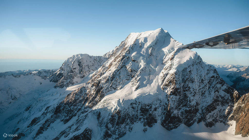 Vuelo panorámico por Grand Traverse alrededor del Mt. Cook y glaciares - Franz Josef