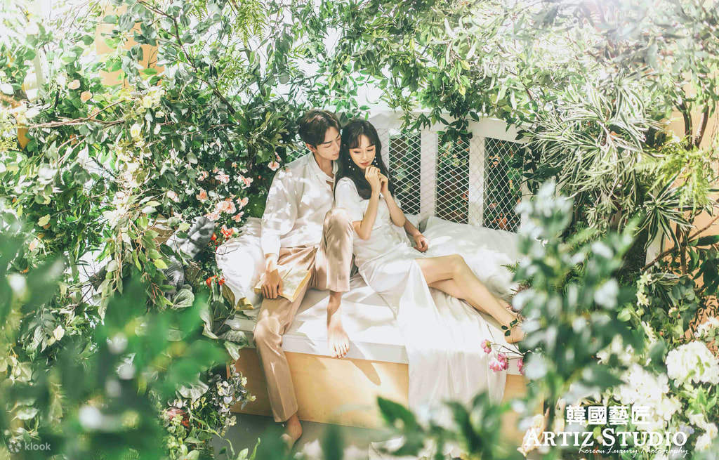 Korean Indoor Pre Wedding Photoshoot in Singapore Klook United