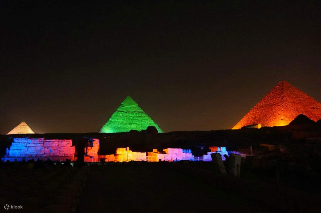 Sound and Light Show at the Pyramids with pickup - Klook Hong Kong