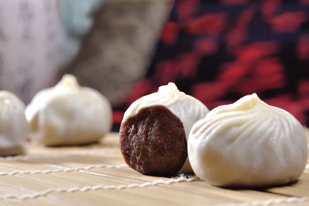 Red Bean Xiao Long Bao at Din Tai Fung at Taipei 101
