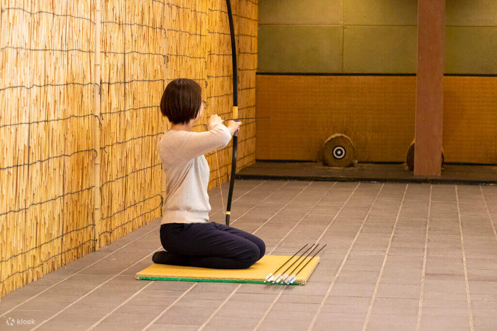 Sengan-en, Shihan Mato Bogenschießen