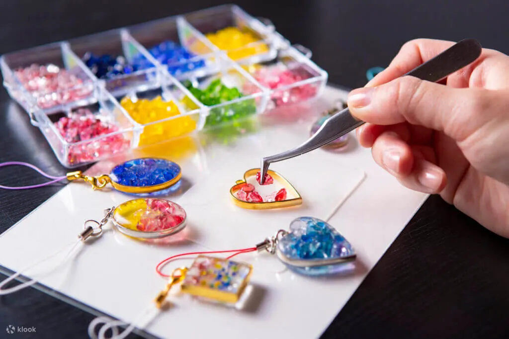 仙岩园、玻璃饰品手作体验