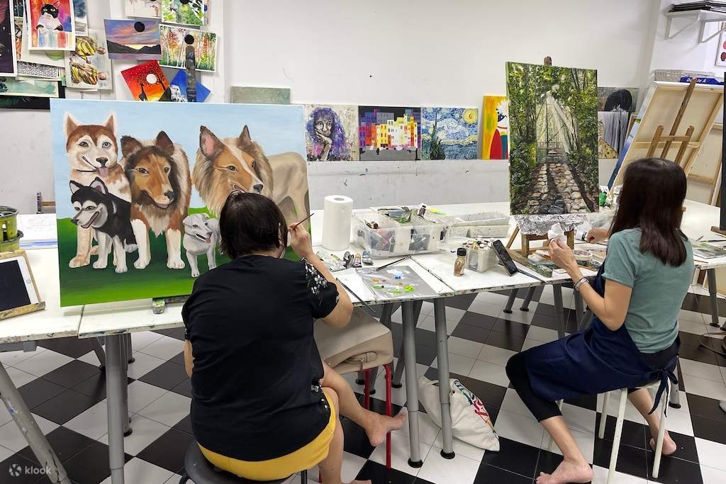 Малая группа на мастер-классе