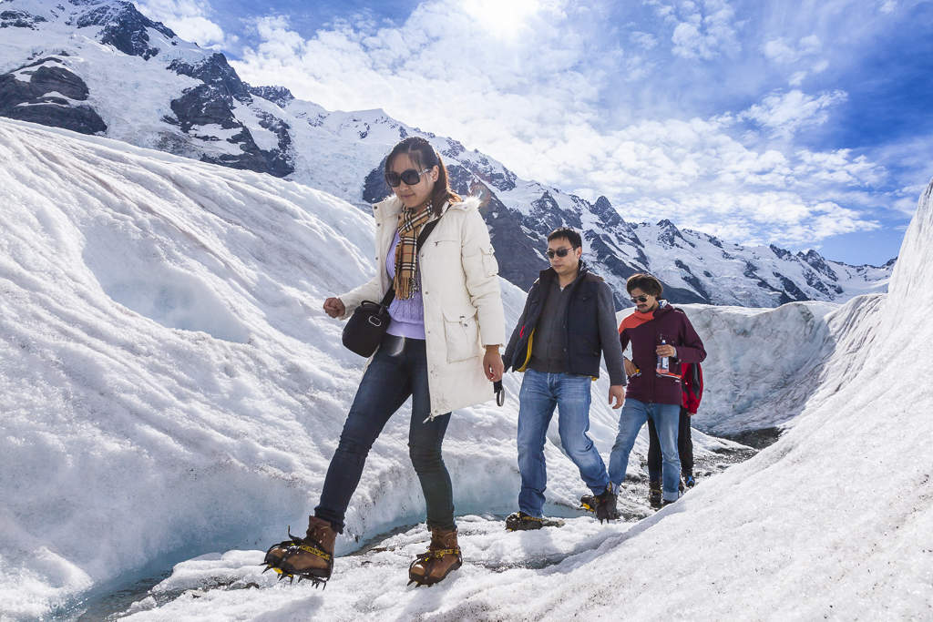 Randonnée sur le plus long glacier de Nouvelle-Zélande - le glacier Tasman