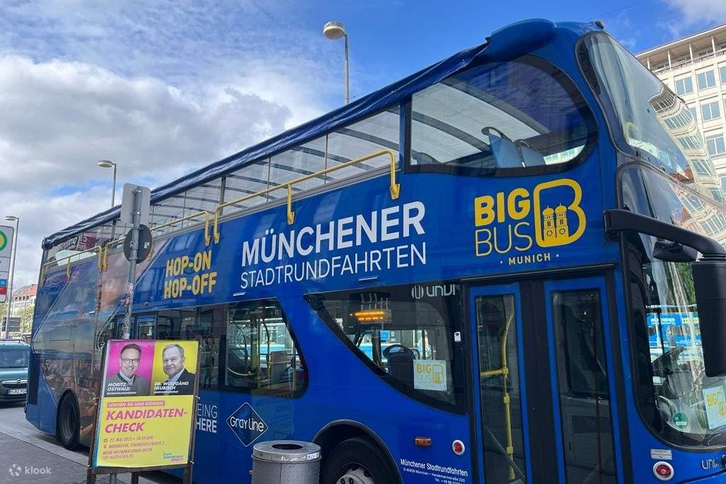 Tiket Lawatan Hop-On Hop-Off Bas Munich Besar (Terbuka-Atas). - Klook ...
