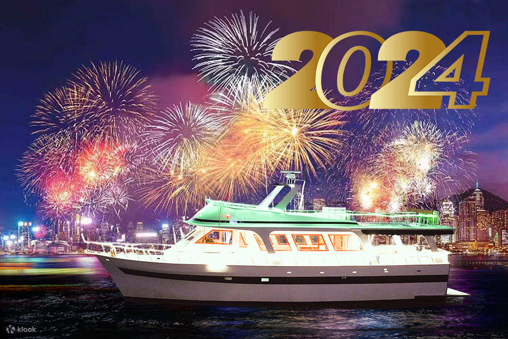 Victoria Harbor 2024 New Year’s Eve Countdown Fireworks Tour Klook