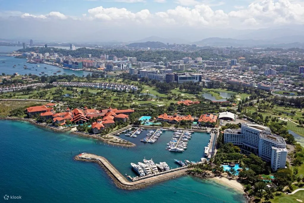 私人五星级度假村码头 [Sutera Harbour Marina 码头]