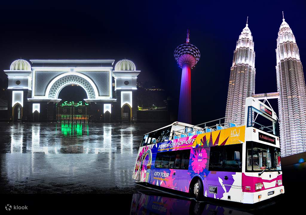 enjoy a night tour of kuala lumpur