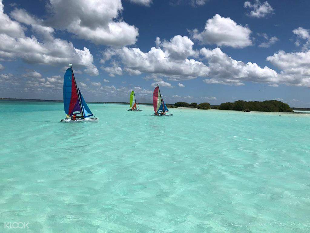 Bacalar Lagoon Day Boat Tour From Tulum Klook Us