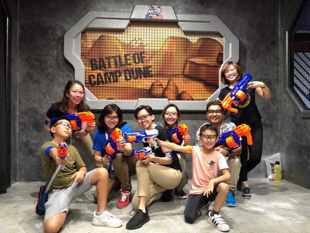 NERF Action Xperience entrance