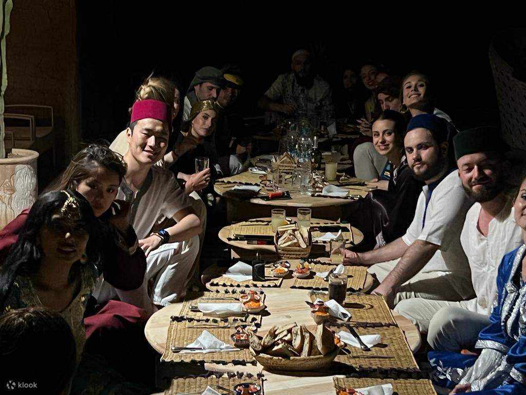 Cena en el Desierto de Agafay