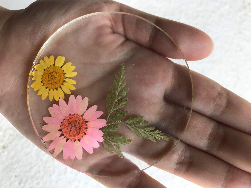 Sous-verre Fleur en Résine 