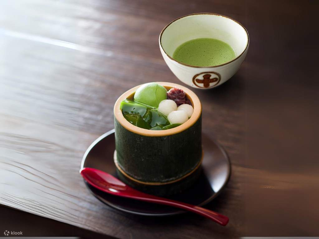Pengalaman Upacara Minum Teh Nakamura Tokichi dan Masakan Teh - Uji, Kyoto