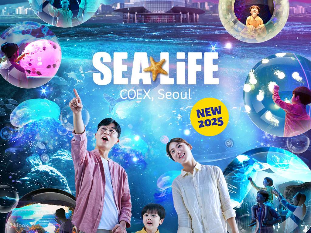 discover thousands of sea creatures at coex aquarium