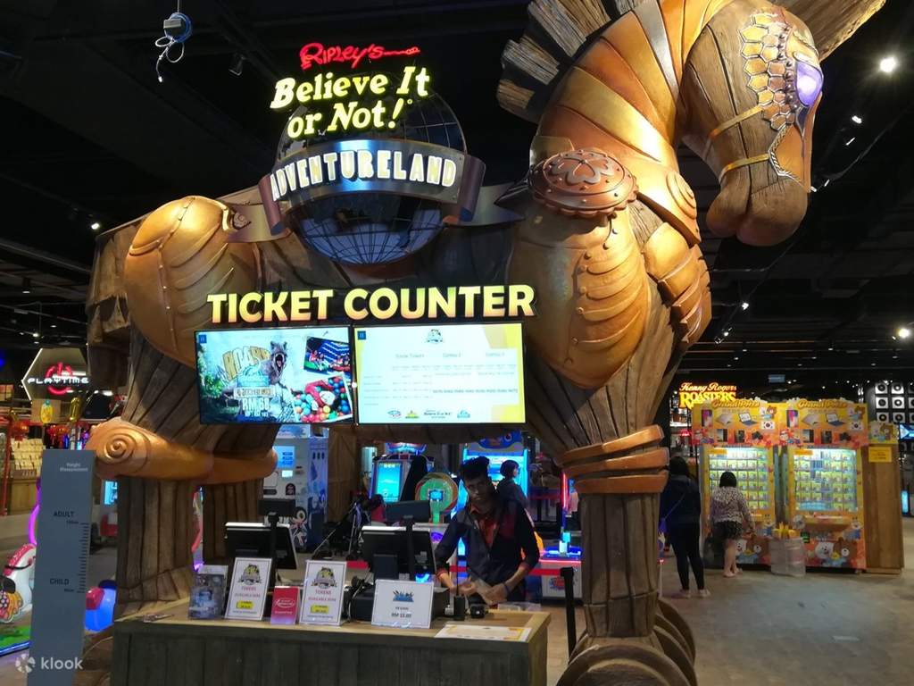 marvel at the exhibits at ripley's believe it or not