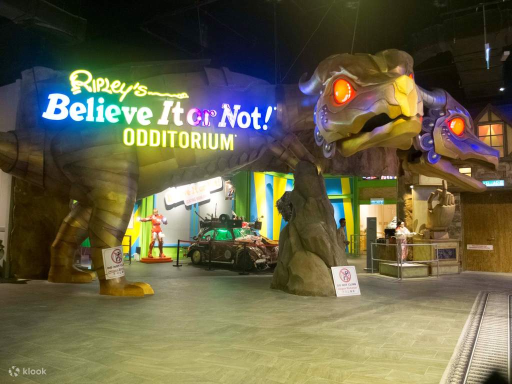 marvel at the exhibits at ripley's believe it or not