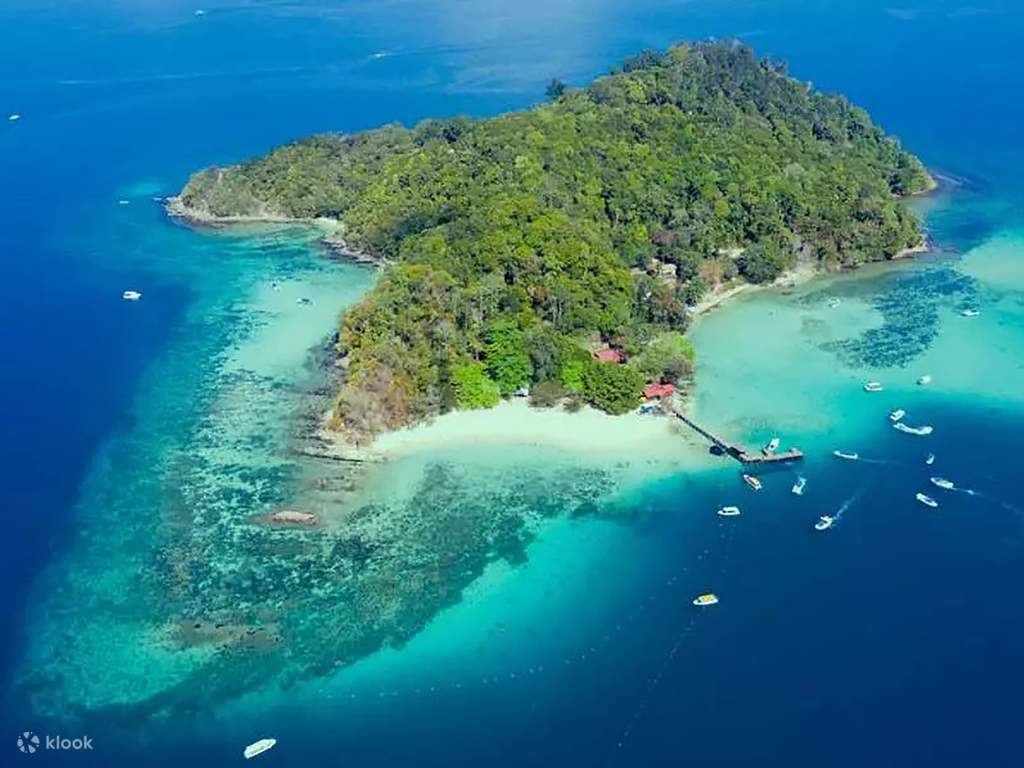 manukan island at kota kinabalu