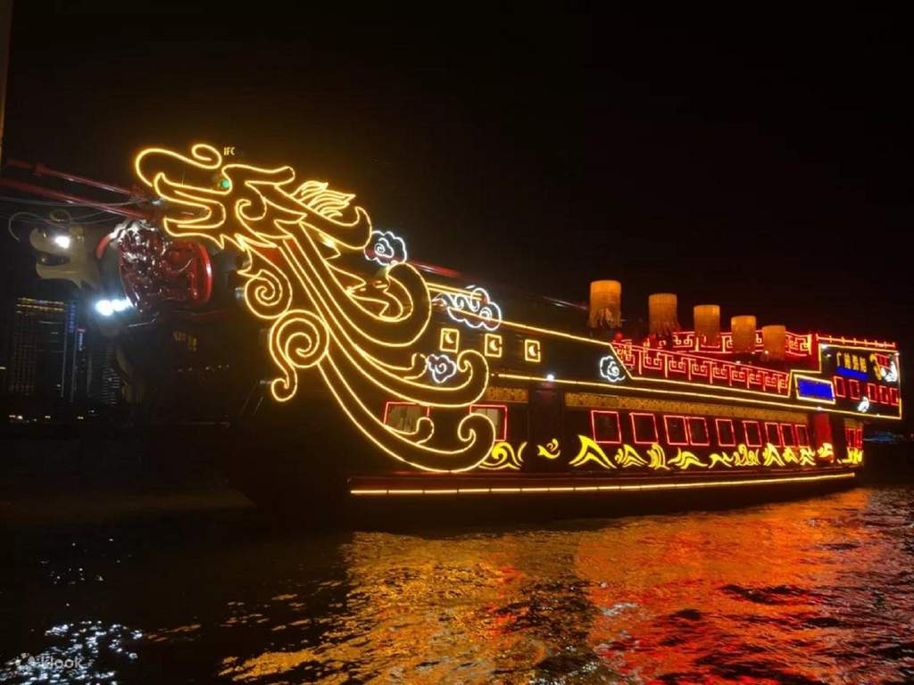 enjoy a romantic night cruise down the pearl river; guangzhou