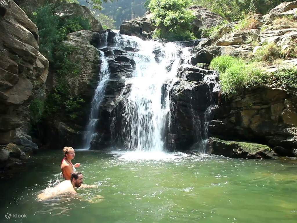 splash around in the ravana falls