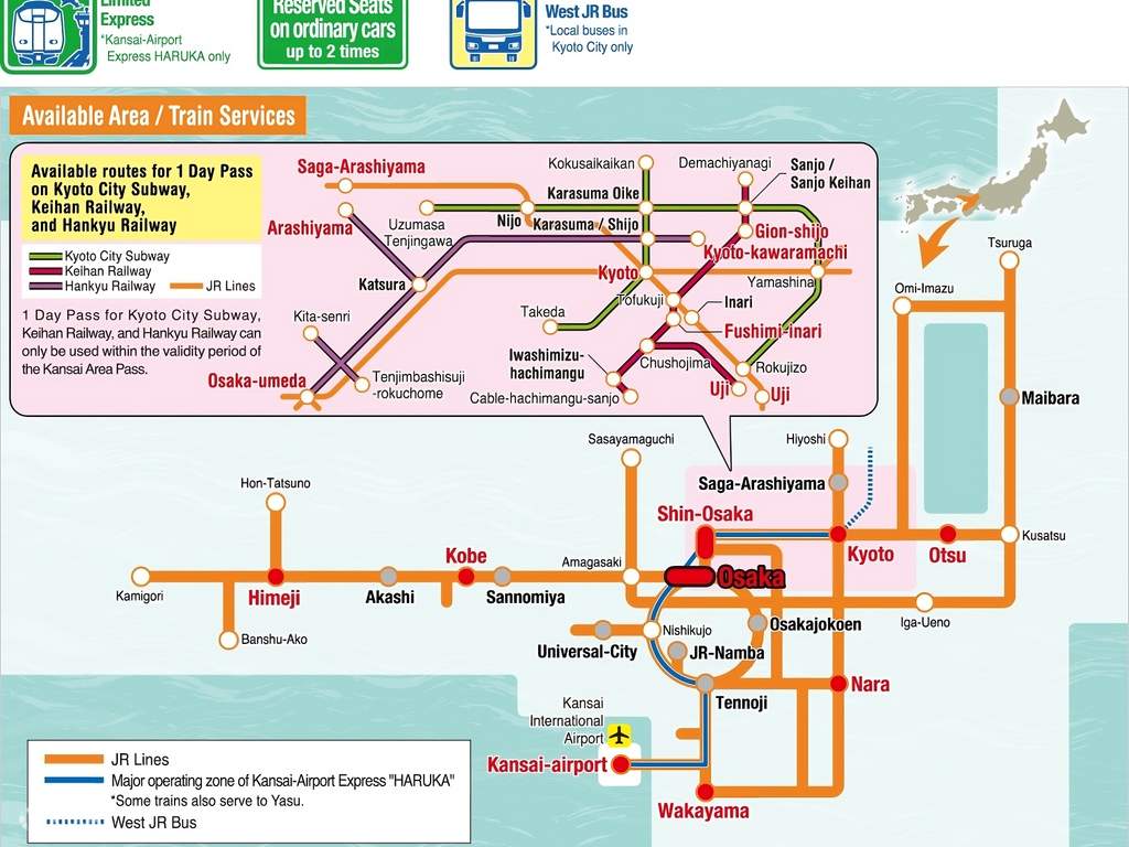 jr kansai area pass