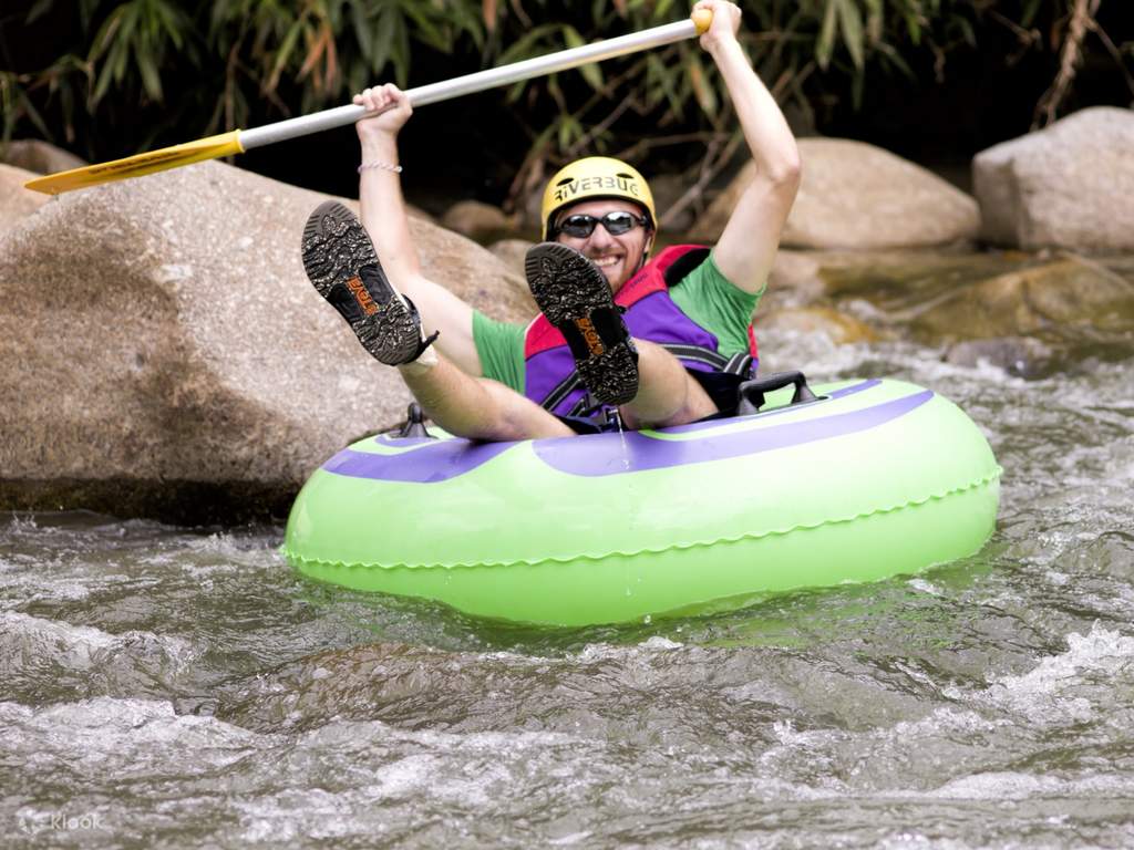 river tubing in gopeng river