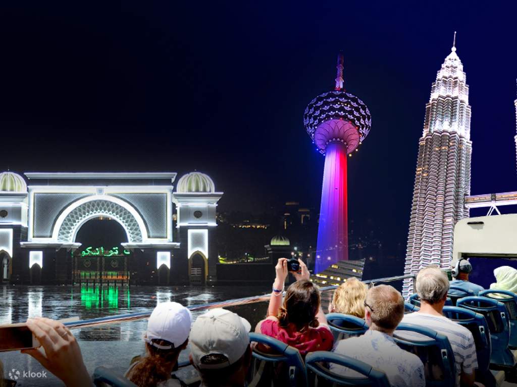 enjoy a night tour of kuala lumpur