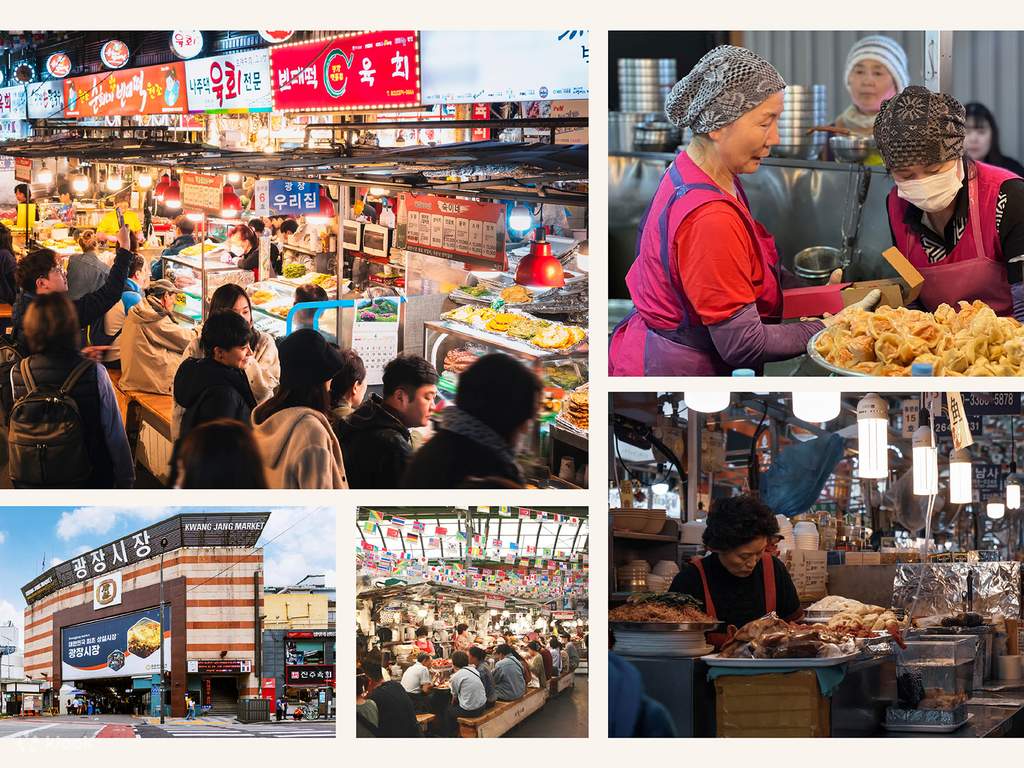 seoul gwangjang market food tour
