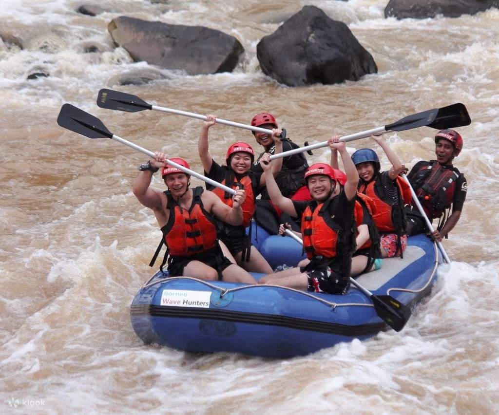 take the challenge of river rafting in padas river