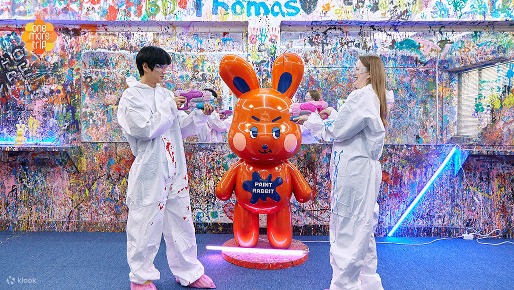 Seoul Action Painting Playground by Paint Rabbit - Klook
