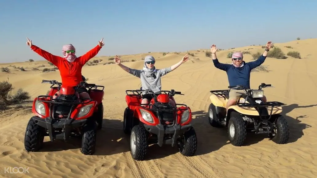 Morning Quad Bike Safari Experience From Dubai