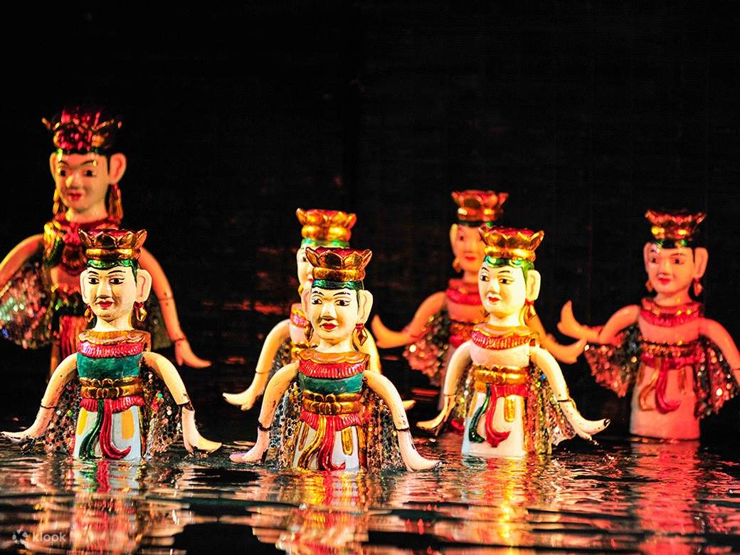 the water puppet show