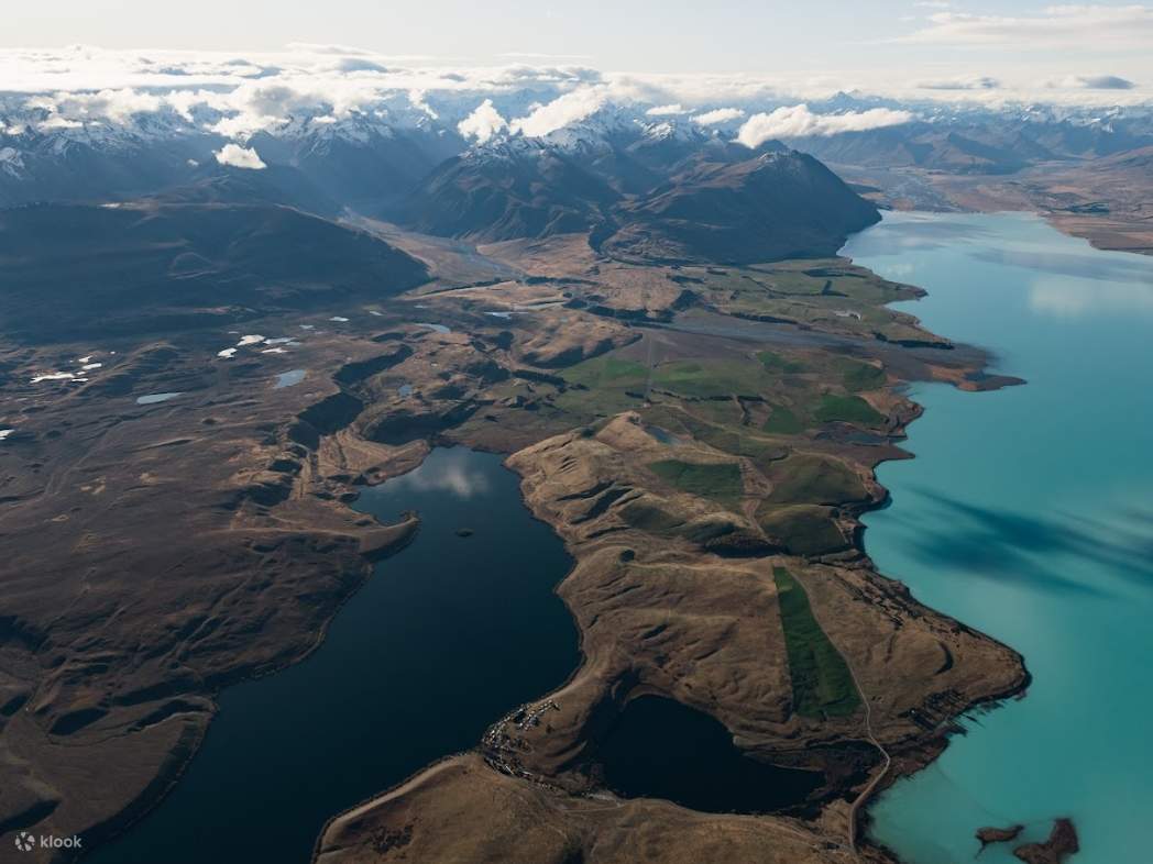Bay ngắm cảnh Grand Traverse quanh Núi Cook & Các sông băng - Hồ Tekapo