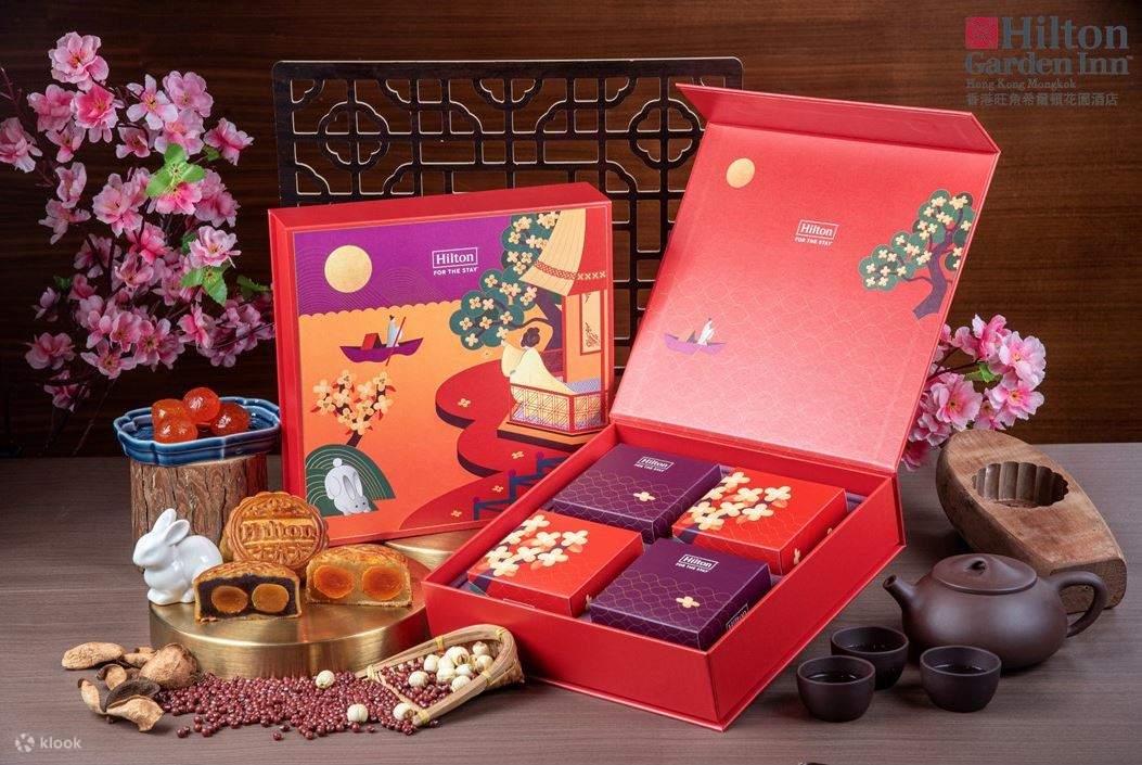 鷹巢・香港旺角希爾頓花園酒店中秋節月餅｜1/9 - 17/9 旺角自取｜2025中秋節月餅優惠